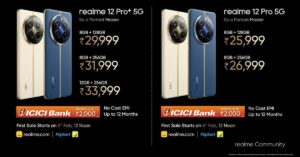 Realme 12 Pro Price in india